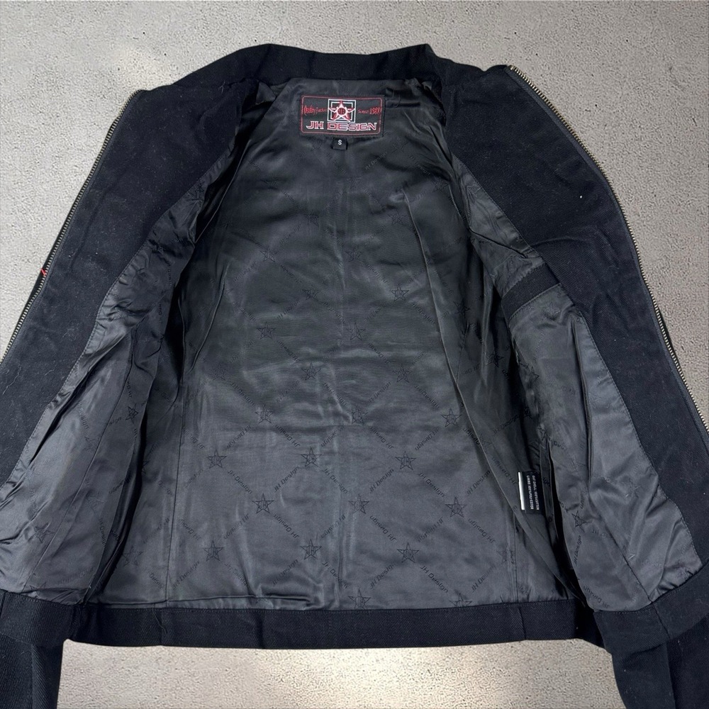 Vintage NWOT JH Design Smirnoff Racing Jacket Sz Small NASCAR Crop Fit - Picture 2 of 8